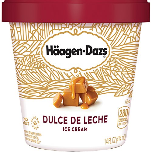 HaagenDazs, Dulce De Leche Ice Cream, Pint (8 Count) Grocery