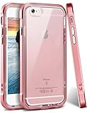 iPhone 6 Case, iPhone 6s Case, Ansiwee Reinforced PC Frame Crystal Durable Shock-Absorption Flexible Soft Rubber TPU Bumper Hybrid Protective Case for Apple iPhone 6/6s 4.7inch (Rose Gold)