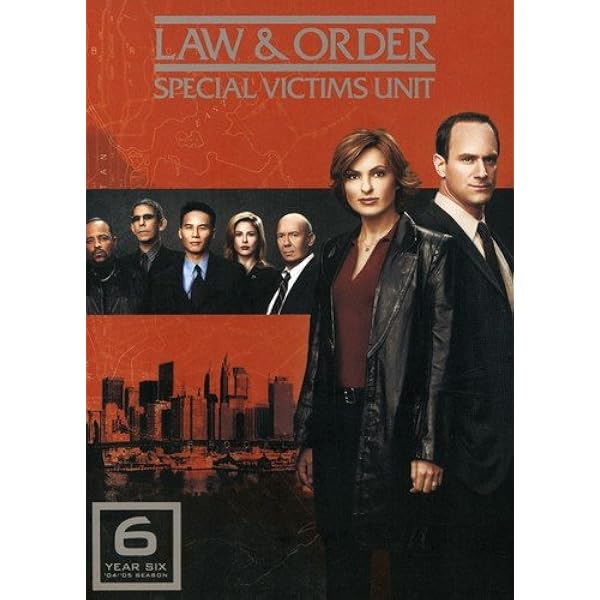 Amazon Com Law Order Special Victims Unit The Sixth Year Dvd Christopher Meloni Mariska Hargitay Richard Belzer Dann Florek Ice T B D Wong Tamara Tunie Diane Neal Law Order Special Victims Unit