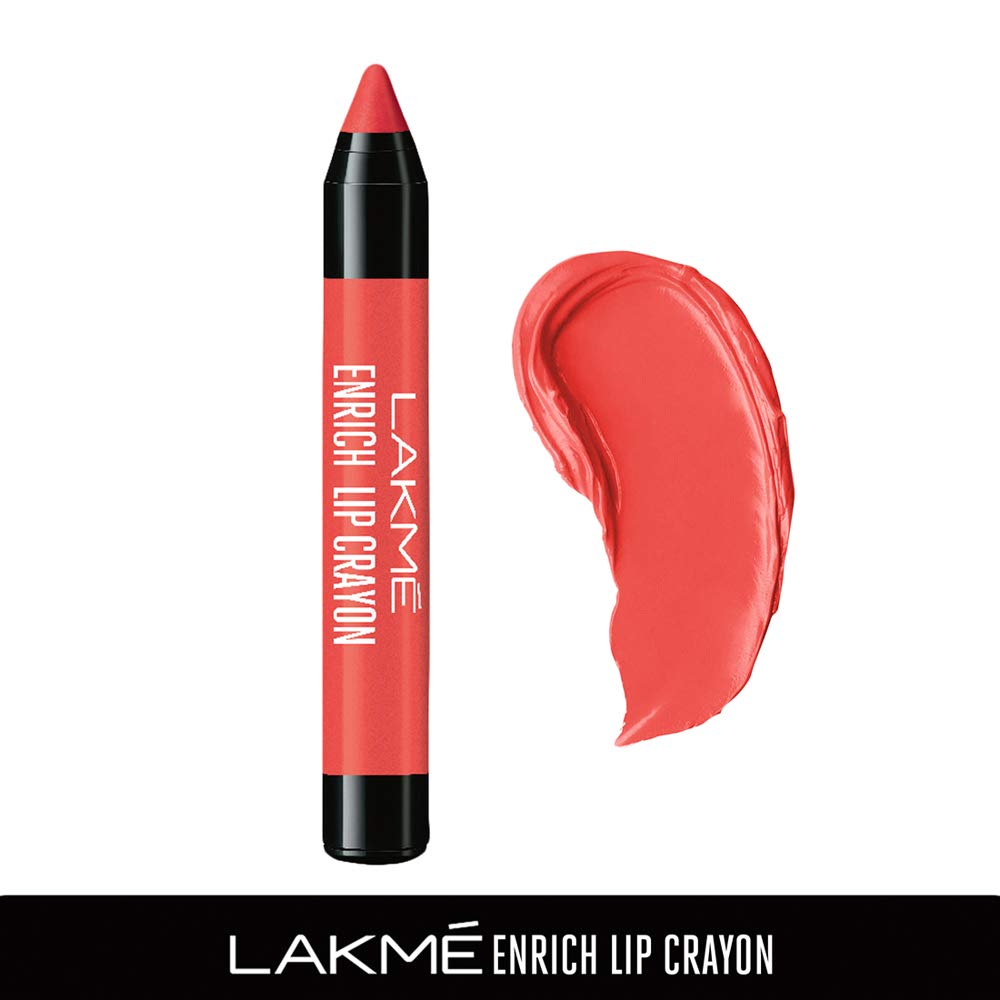 lakme crayon peach magnet