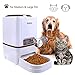 Iseebiz Automatic Pet Feeder, Cat Dog Food Dispenser 6 Liter Hopper with Voice Recorder, Timer Programmable, Portion Control, Food Dispense Remind, IR Detect, 4 Meals a Day for Medium Large Cats Dogs