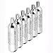 16g Threaded CO2 Cartridges, 6 Pack - for All CO2 Bike Tire Inflators with Threaded Connection - Quick Air Refill for Bicycle Tires - Cartridge for CO2 Pump - Road or MTB Bikes (16g Threaded 6 Pack)