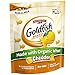 Pepperidge Farm Goldfish Made with Organic Wheat Cheddar Crackers, 8 oz. Re-sealable Bag