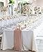 B-COOL Choose Your Sizes Rose Gold Sequin Table Runner Overlay Sparkly Glitz Sequined Table Linen 14 by80