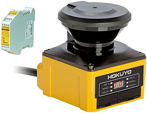 Safety Laser Scanner w/ tamper-resistant screws and t-nuts, 5m protection range, 270deg detection range, Category 3, PL d