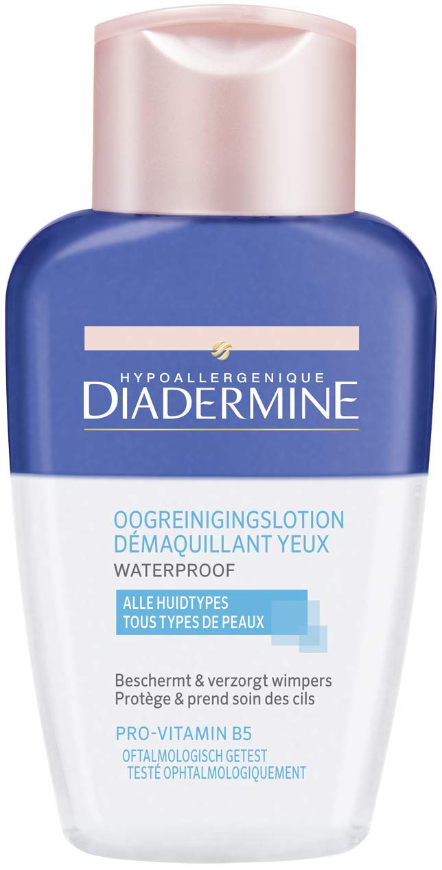 DIADERMINE - Démaquillant Yeux - WATERPROOF - Tous types de peaux - 125ml