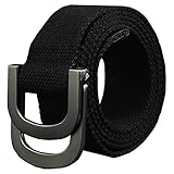 Maikun Belts Military Web Canvas Double D-Ring Buckle Tactical Belt 53