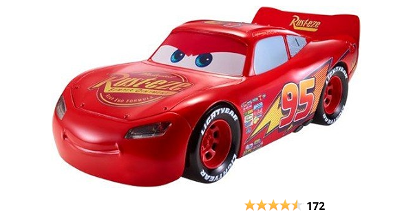 cars 3 lightning mcqueen crash toy