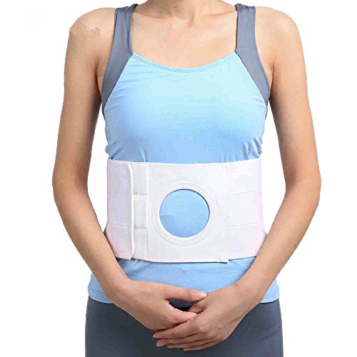 Unisex Ostomy Hernia Belt (hole 3.14"), fit right side, left side, or