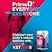 Real Ketones Prime D+ Keto BHB (Beta-Hydroxybuterate) and MCT Exogenous Ketones Powder Low Carb Ketogenic Drink to Boost Energy and Mental Clarity (Orange Blast) (28 Serving)