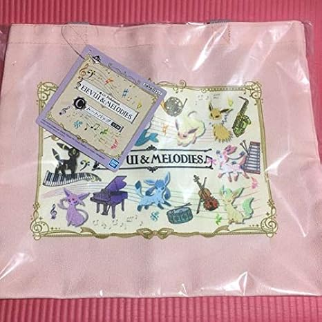 Amazon 一番くじ Pokemon Eievui Melodies ポケモンイーブイ メロディーズ C賞 トートバッグ アニメ 萌えグッズ 通販