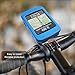 TUSITA Case for Garmin Edge Explore 820 - Silicone Protective Cover - GPS Bike Computer Accessories (Blue)
