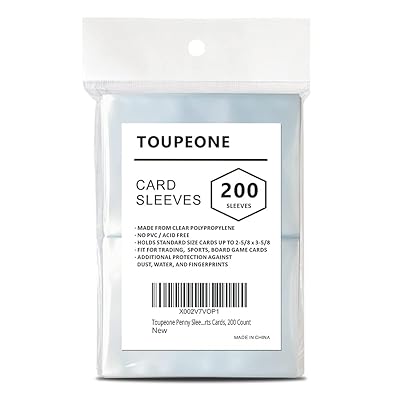 Toupeone Penny Sleeves for Trading Cards 2-58 Hungary | Ubuy