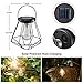 Solar Lanterns Outdoor Hanging - Sunwind LED Garden Table Lamps Solar Powered Edison Filament Bulbs for Patio Backyard Courtyard Lawn Landscape Decor (A60 Filament Bulb)