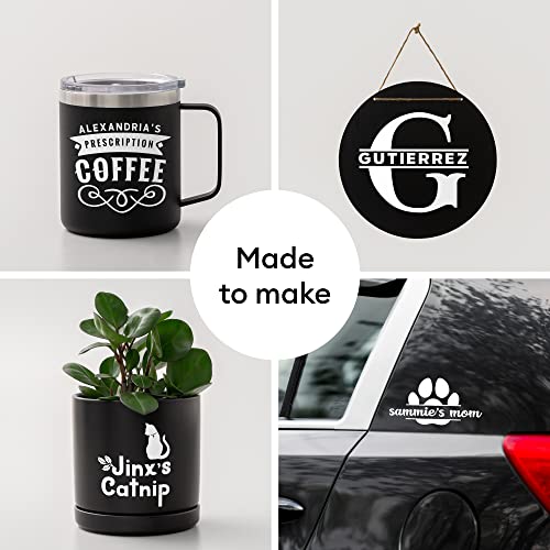 Cricut Premium Permanent Vinyl Roll (12 in x 30 ft), WeatherResistant