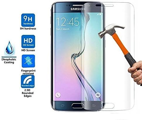 Samsung Galaxy Full Coverage Tempered High Grade Japanese Glass Screen Protector for s7 edge