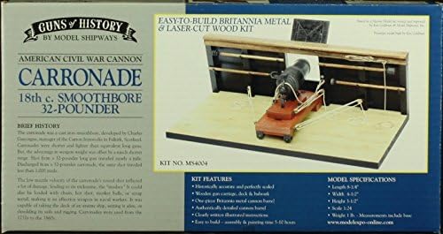 Model Shipways 1:24 American Civil War Cannon Carronade 18th c. 32 Pdr #MS4004