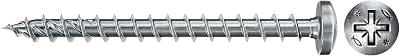 fischer Power-Fast II 3.0 x 30mm Chipboard Screws Pan Head Blue Zinc Box 200