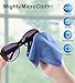 Ultra Clarity Lens Cleaner - 1oz Spray Bottle & 6oz Refill with (6) Microfiber Cleaning Cloth in Travel Case - Lens, Screen & Eyeglass Cleaner - Safe for Anti Reflective Lenses (8 Items)