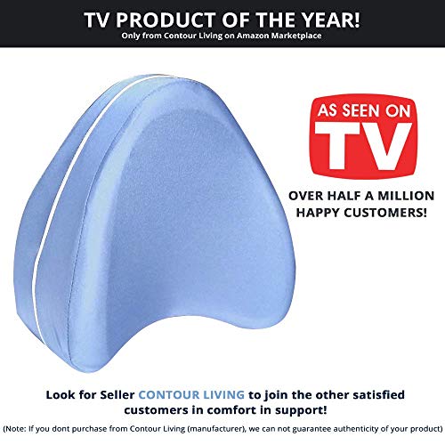 Contour Legacy Leg & Knee Foam Support Pillow Soothing Pain Relief