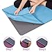 Heathyoga Non Slip Yoga Towel, Exclusive Corner Pockets Design, Microfiber and Silicone Coating Layer, Free Carry Bag and Spray Bottle, Perfect for Hot Yoga, Bikram and Pilatesthumb 3