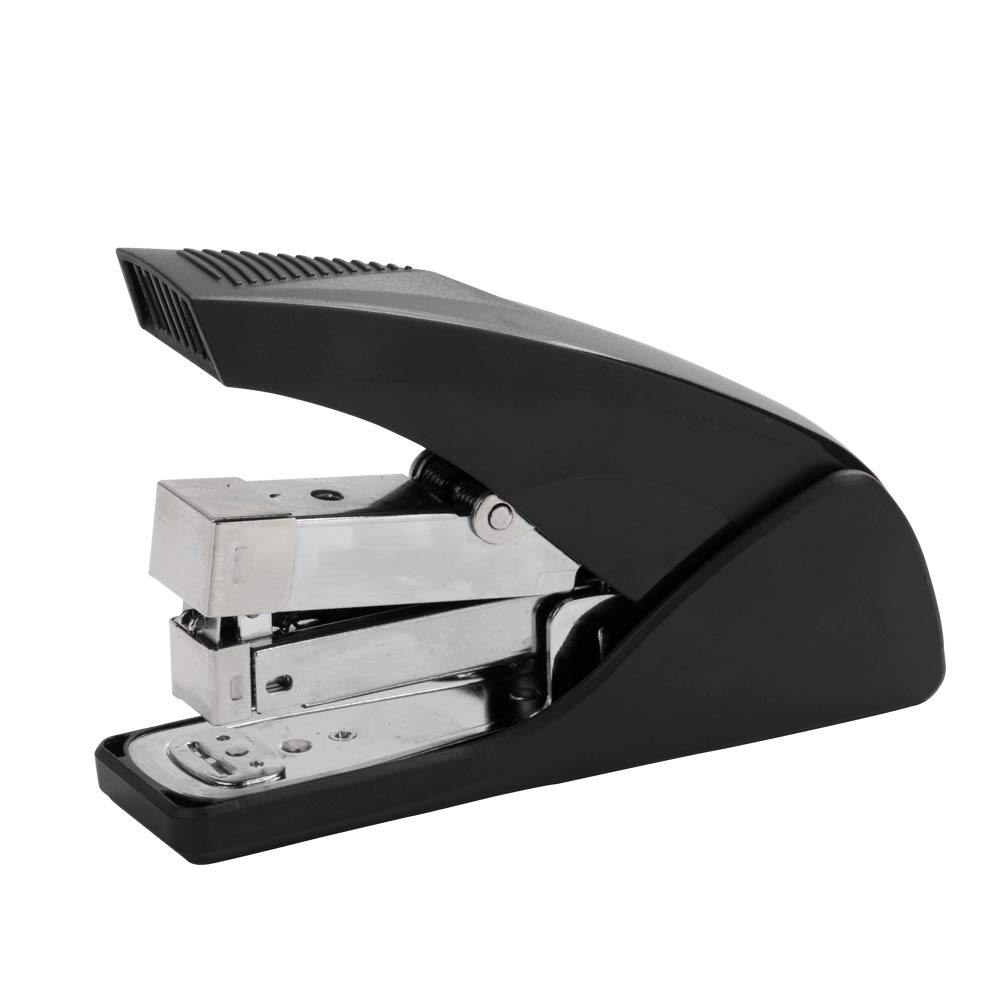 Eagle Heavy Duty Force Saving Stapler with Staple Remover, 50 Sheets Capacity, Design for Office and Home, Allow 24/6 26/6 23/6 23/8mm Staples, Easy to Reload.(Black)