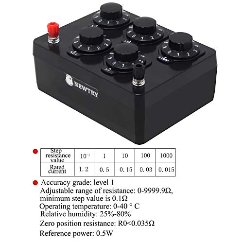 NEWTRY ZX21 Series Variable Decade Rotary Resistor Precision - View #9