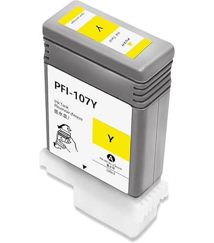 Canon - CANON　インクタンク PFI-107 Y　イエロー 130ml　6708B001 インクタンク PFI-107Y イエロー:インクカートリッジ 通販