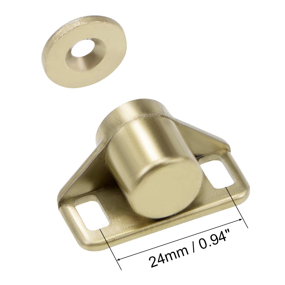 sourcing map Magnetverschlüsse Kabinett Tür Hardware Beschläge für