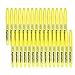 Shuttle Art Yellow Highlighters, 30 Pack Highlighters Bright Colors, Chisel Tip Dry-Quickly Non-Toxic Highlighter markers for Adults Kids Highlighting in Home School Office