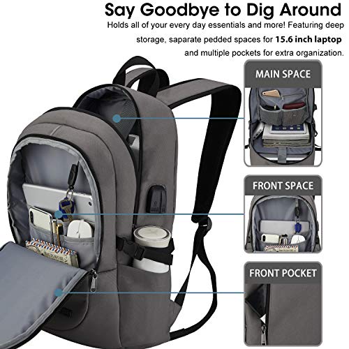 Travel Laptop Backpack Business WaterResistant AntiTheft Computer