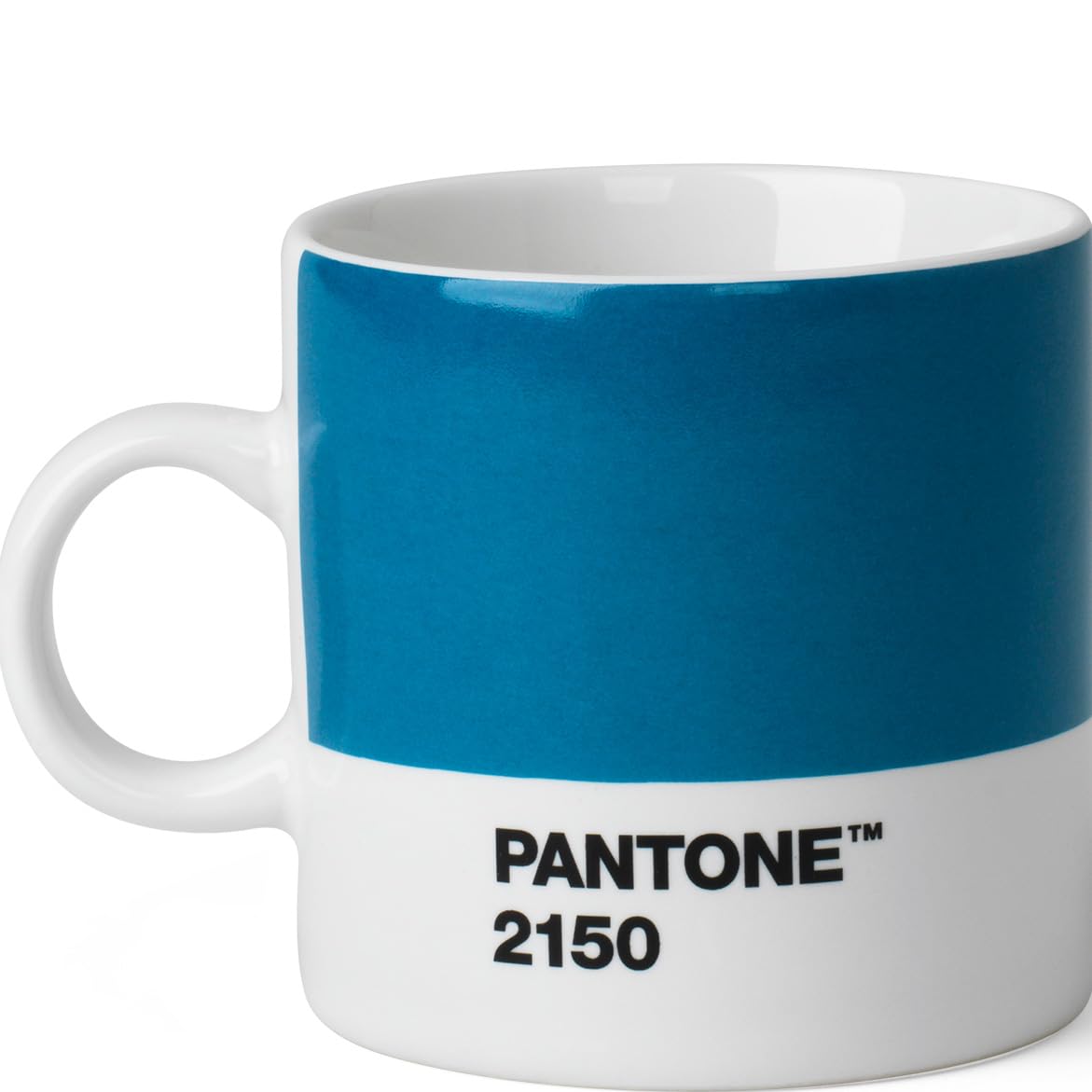 Copenhagen Design PANTONE Espresso Cup, small coffee cup, fine china (ceramic), 120 ml, Blue,101042150