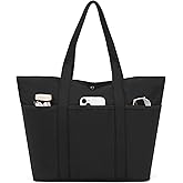 AMXNX Tote Bag for Women Large Capacity with Compartments and Multiple Pockets Shoulder Bag for Travel Sports Work