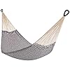 Handwoven Cotton Rope Hammock by Yellow Leaf Hammocks - Double Size, Fits 1-2 PPL, 400lb max - 100% Natural Cotton, Easy… 51DNcMqLZQL