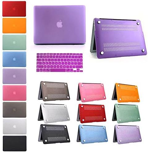 UC Macbook Retina Display 13-inch Purple Crystal Hard Shell Clip Snap-on Case for Apple Macbook Pro 13" with Retina Display - Fits Model A1425 / A1502