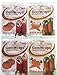 NewGem Carrot & Tomato Sandwich Wraps, Gluten Free, Paleo, Keto Friendly, Low Calorie, Bread Alternative, Low Carb Tortilla Wraps, (Pack of 4)