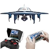 UDI U845 WiFi Voyager-WiFi FPV Drone RC Quadcopter UFO with 720P HD Camera, Bonus Battery Included, Upgrade Version