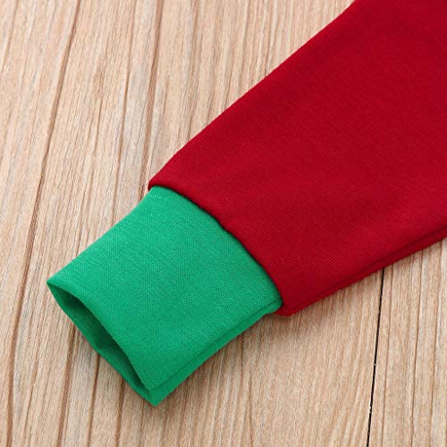 XGao Christmas Pajamas, 2Pcs Christmas Children Kids Cartoon Snowman Top and Pants Xmas Family Clothes Pajamas Outfit Boys Girls for 1 to 12 Years Old (White, 130(for 9-10 Years))