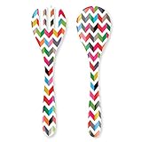 French Bull Salad Server 2 Piece Set - Melamine Dinnerware - 13