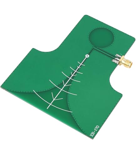 Antenne UWB Log-périodique 600-6000 MHz - Gain 6-7 DB, Puissance 50W - Circuit Imprimé 2 Oz, Polarisation Linéaire - 7