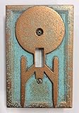 Star Trek Enterprise - Light Switch Cover (Aged Patina)