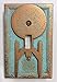Star Trek Enterprise - Light Switch Cover (Aged Patina)