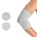 Bracoo Elbow Sleeve, Recovery Compression Support for Tendonitis, Weightlifting, Tennis and Golfer’s Elbow, Fulcrum, EE91, 1 Pair (Medium)