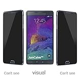 Galaxy Note 5 Screen Protector,JanCalm [Anti-spy Privacy] Anti Fingerprint / Scratch - Clarity 99% Touch-screen Accurate / Shatterproof [Ballistic Tempered Glass] for Samsung Galaxy Note 5