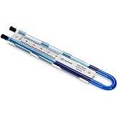 XYF Air Easy Read Manometer | U-Tube Air Pressure Indicator (Blue)