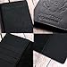 RFID Blocking US Passport Holder Cover Travel Wallet Organizer Case With Card Slots (Black)
