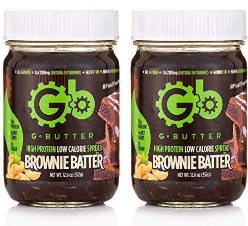 G Butter High Protein Low Calorie Spread - Brownie Batter (2 Pack)