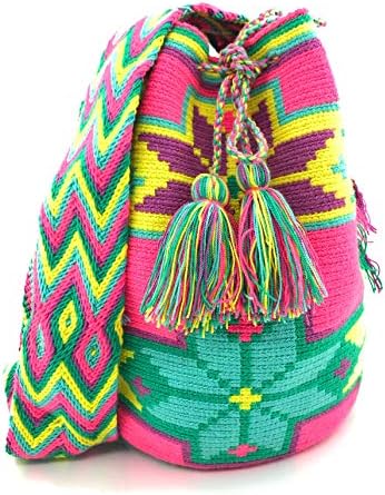 Wayuu Backpack, Handmade Colombian Handbags, both for women and men.