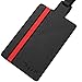 Talonport Real Leather Luggage Tag With Privacy Flap Set For Men Women Travel Easy With Suitcase Tags Identifiers (1 Pack)