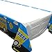 School Bus Deluxe Party Supplies Pack (123 Pieces for 16 Guests) - School Bus Party Supplies, School Bus Birthday Plates and Napkins, School Graduation Decorations, Transportation Party, Blue Orchards